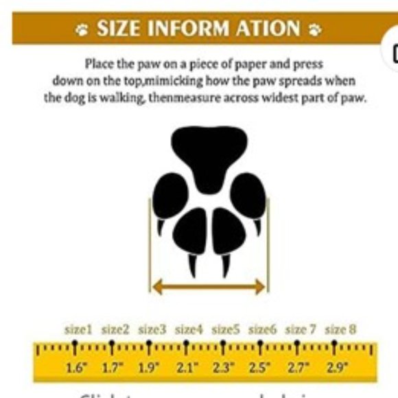 Black XSY & G Waterproof Dog Booties Size 3 - Picture 4 of 5